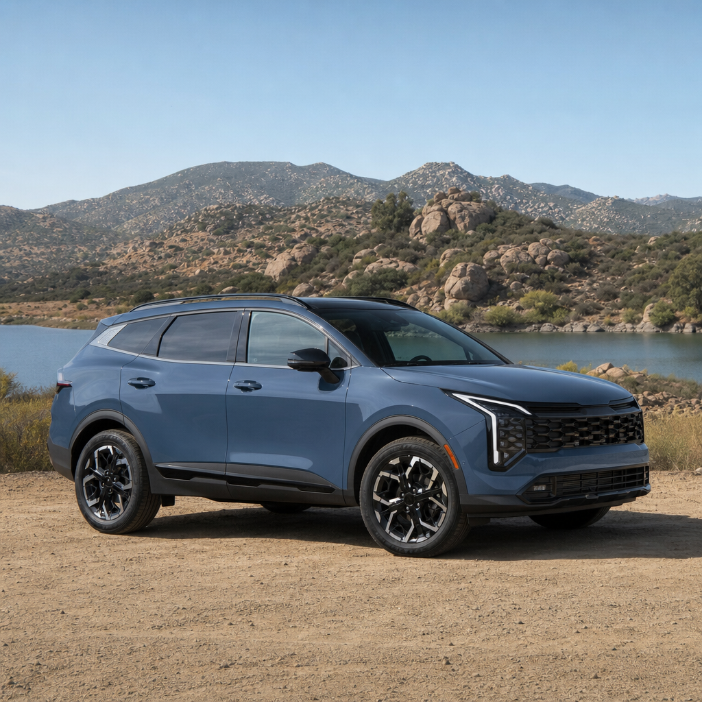 2026 Kia Sportage S — Heritage Blue