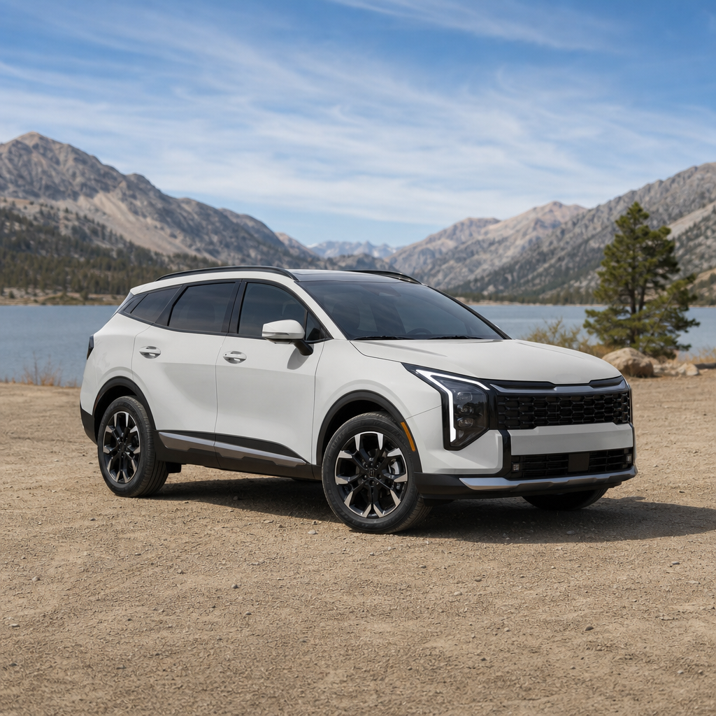 2026 Kia Sportage SX-Prestige — Glacial White Pearl