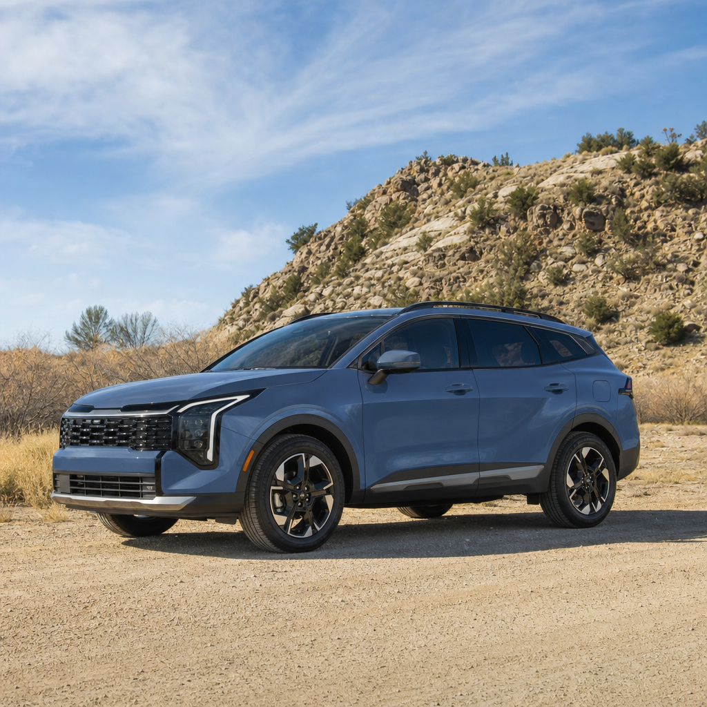 2026 Kia Sportage S — Heritage Blue
