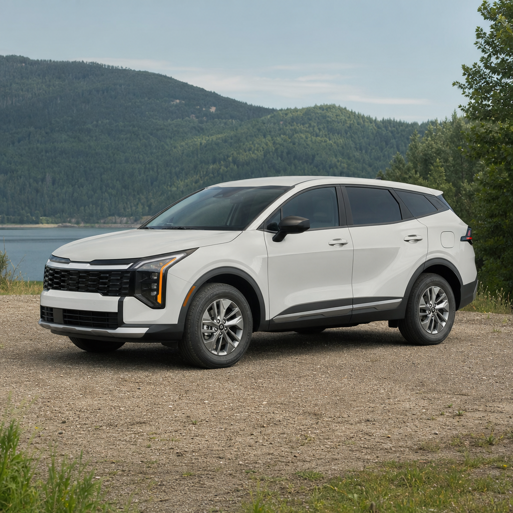 2026 Kia Sportage LX — Glacial White