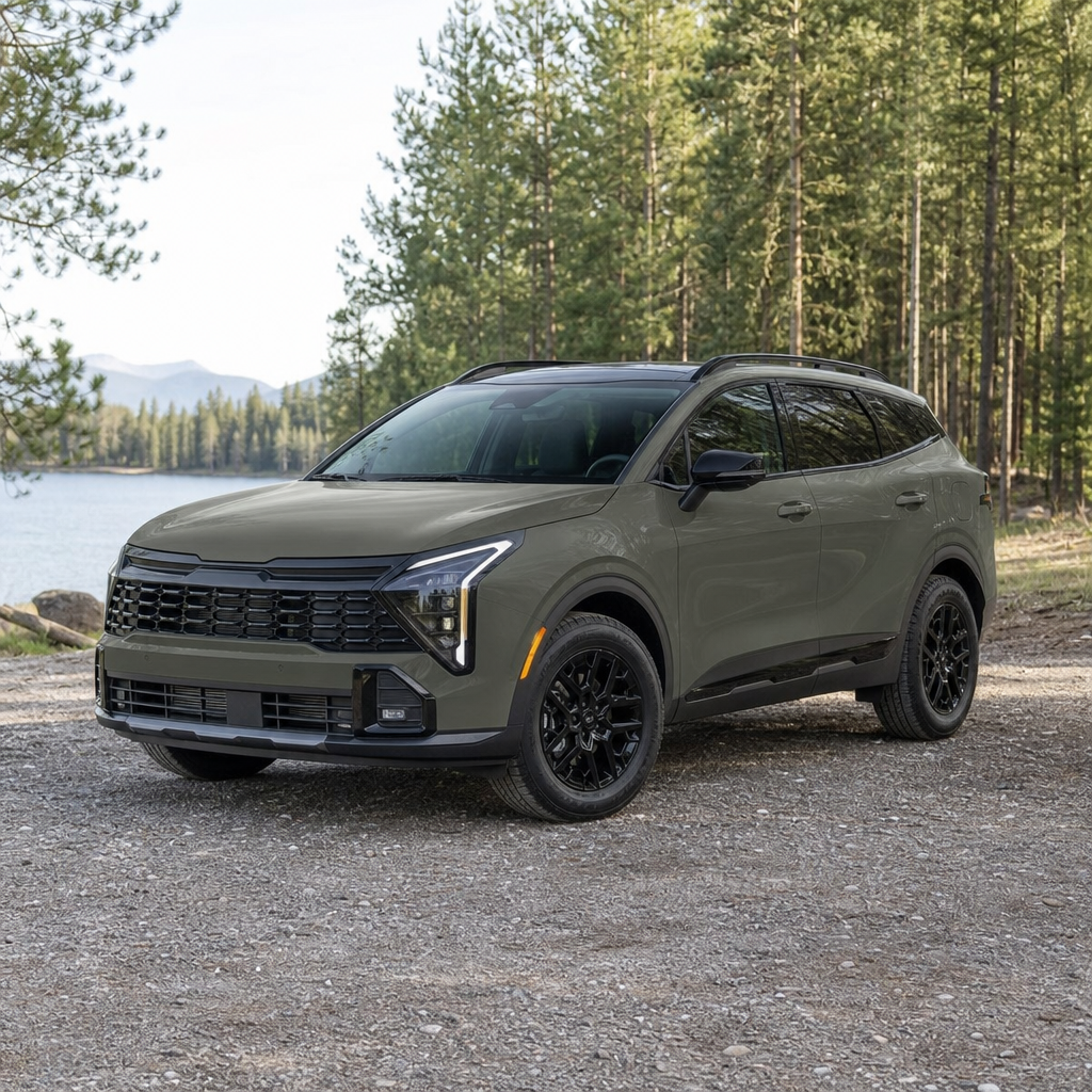 2026 Kia Sportage X-Line Prestige — Jungle Green