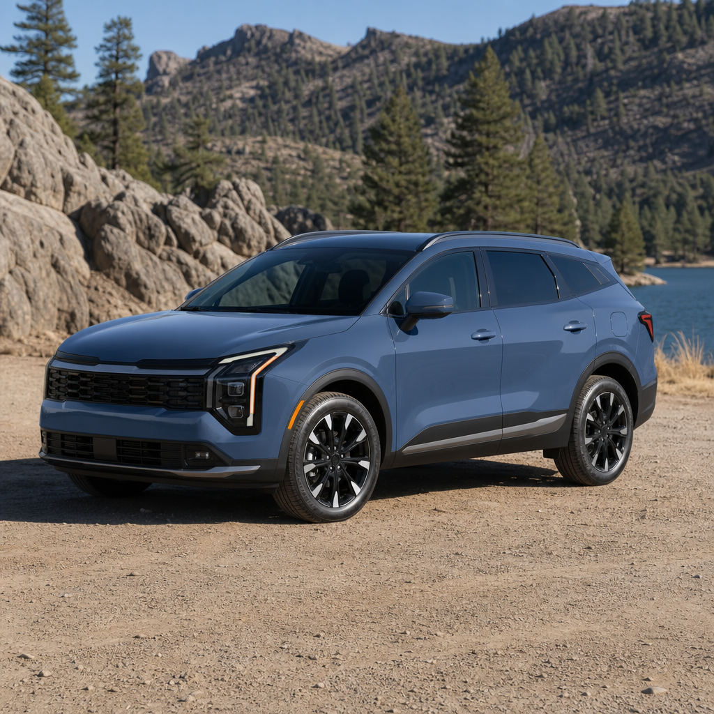 2026 Kia Sportage S — Heritage Blue