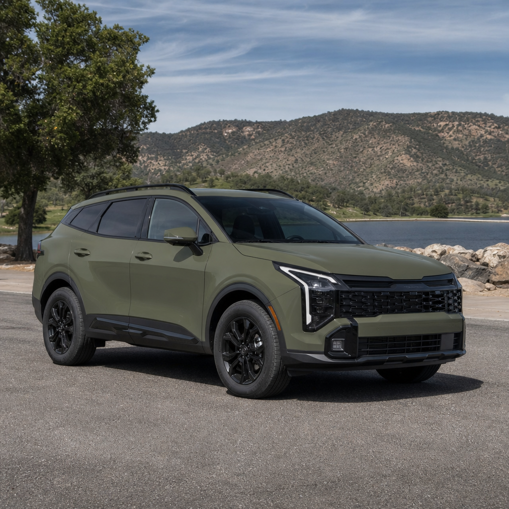 2026 Kia Sportage X-Line Prestige — Jungle Green
