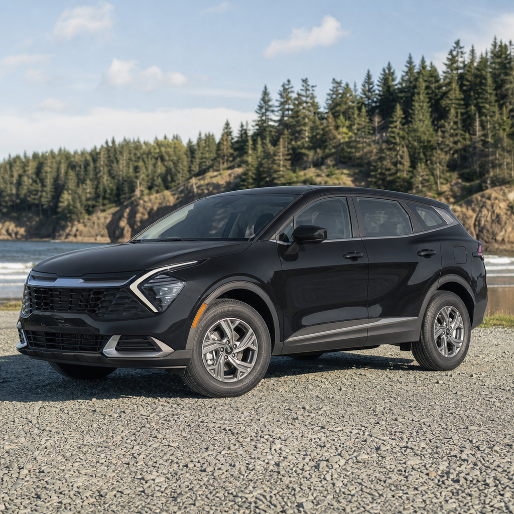 2026 Kia Sportage LX — Fusion Black