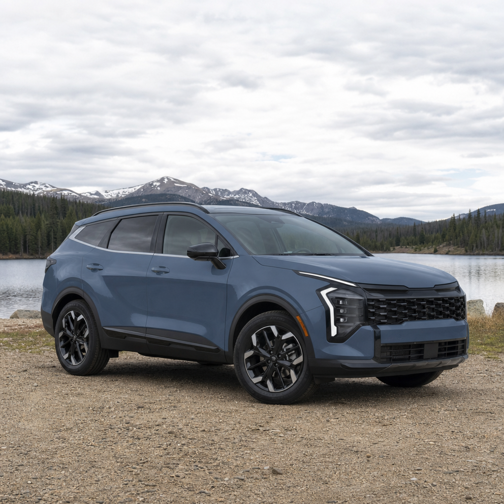 2026 Kia Sportage S — Heritage Blue