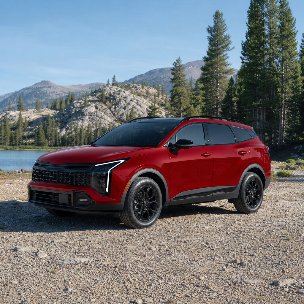 2026 Kia Sportage X-Line — Runway Red