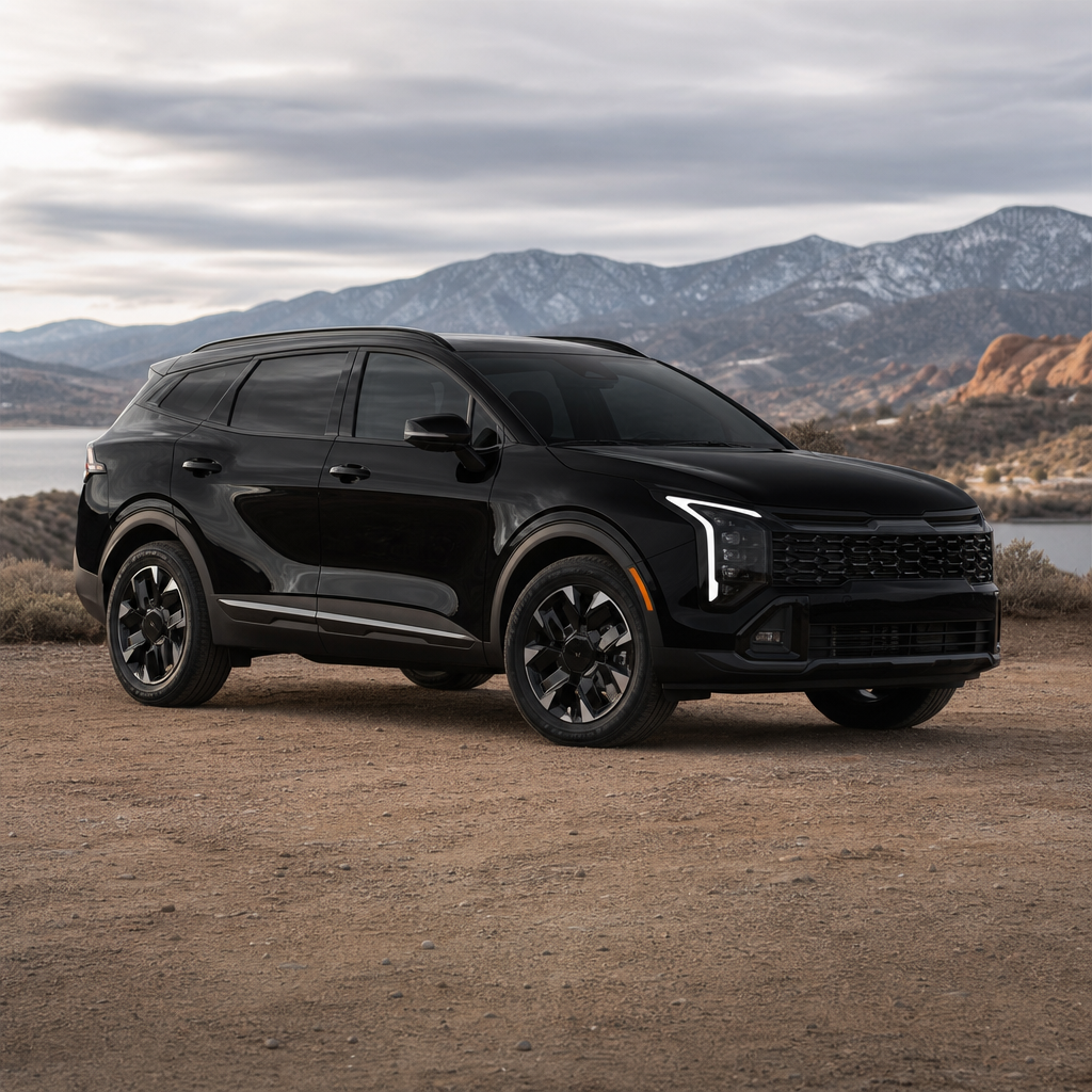 2026 Kia Sportage SX-Prestige — Ebony Black