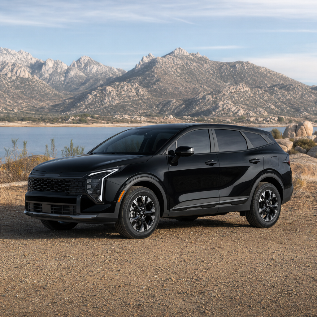 2026 Kia Sportage LX — Fusion Black