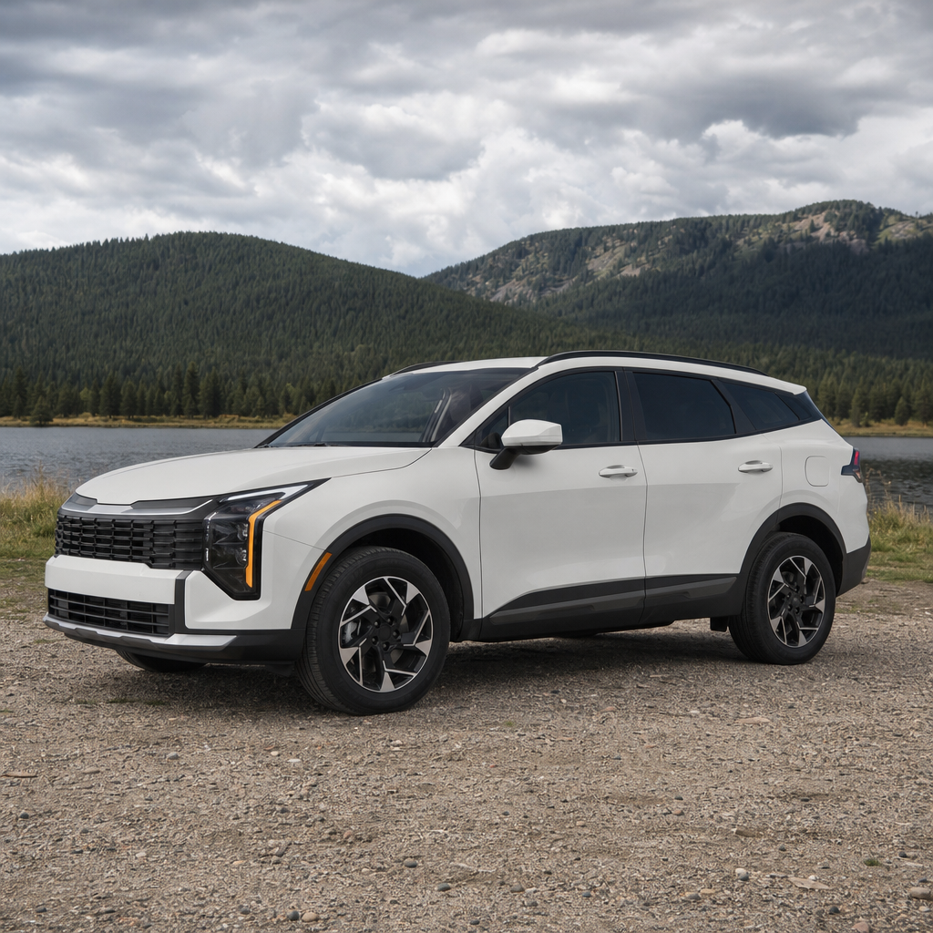 2026 Kia Sportage LX — Glacial White