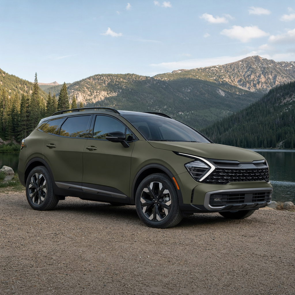 2026 Kia Sportage X-Line Prestige — Jungle Green