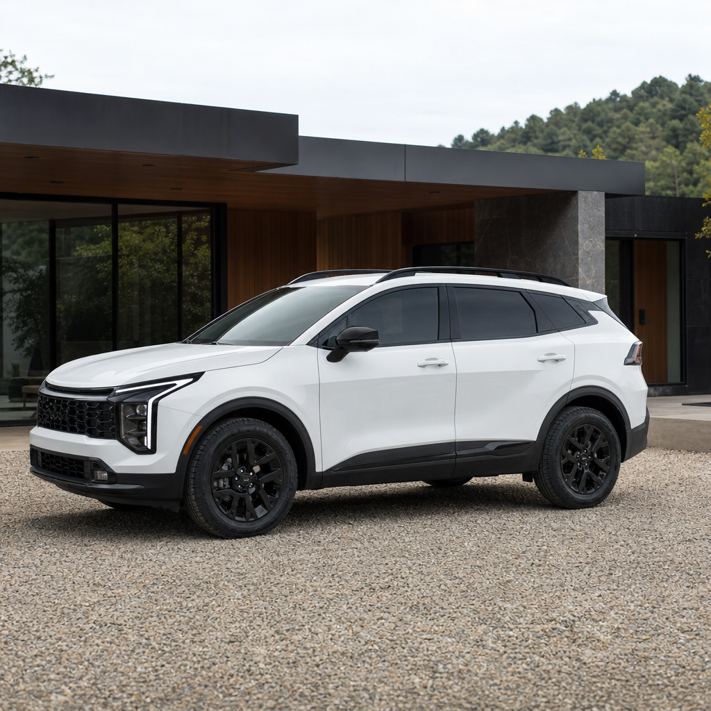 2026 Kia Sportage X-Line — Snow White Pearl