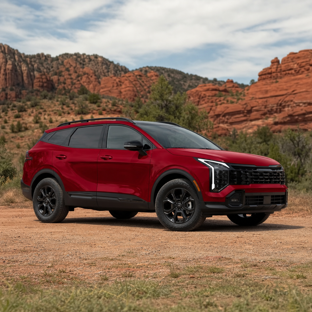 2026 Kia Sportage X-Line — Runway Red