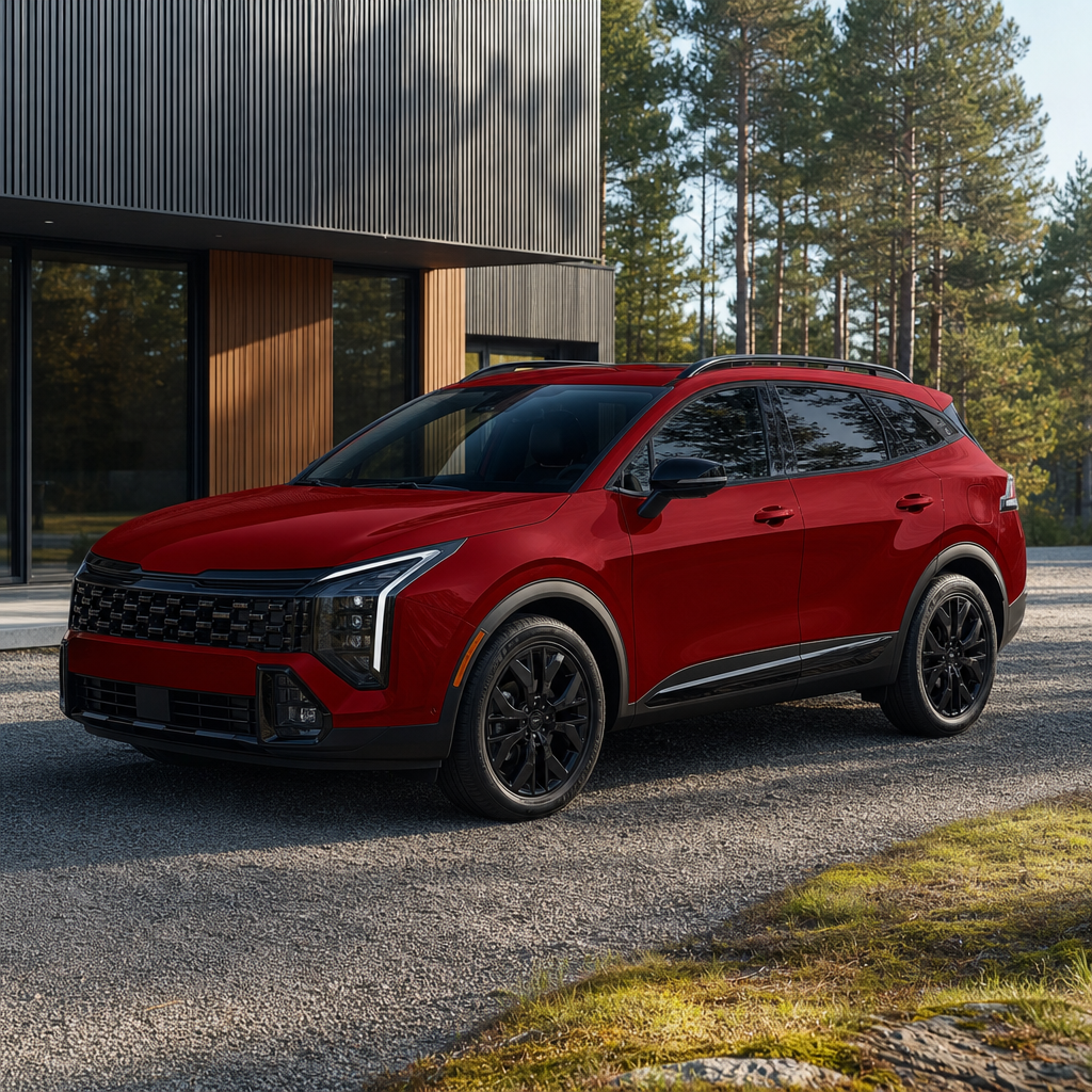 2026 Kia Sportage X-Line — Runway Red
