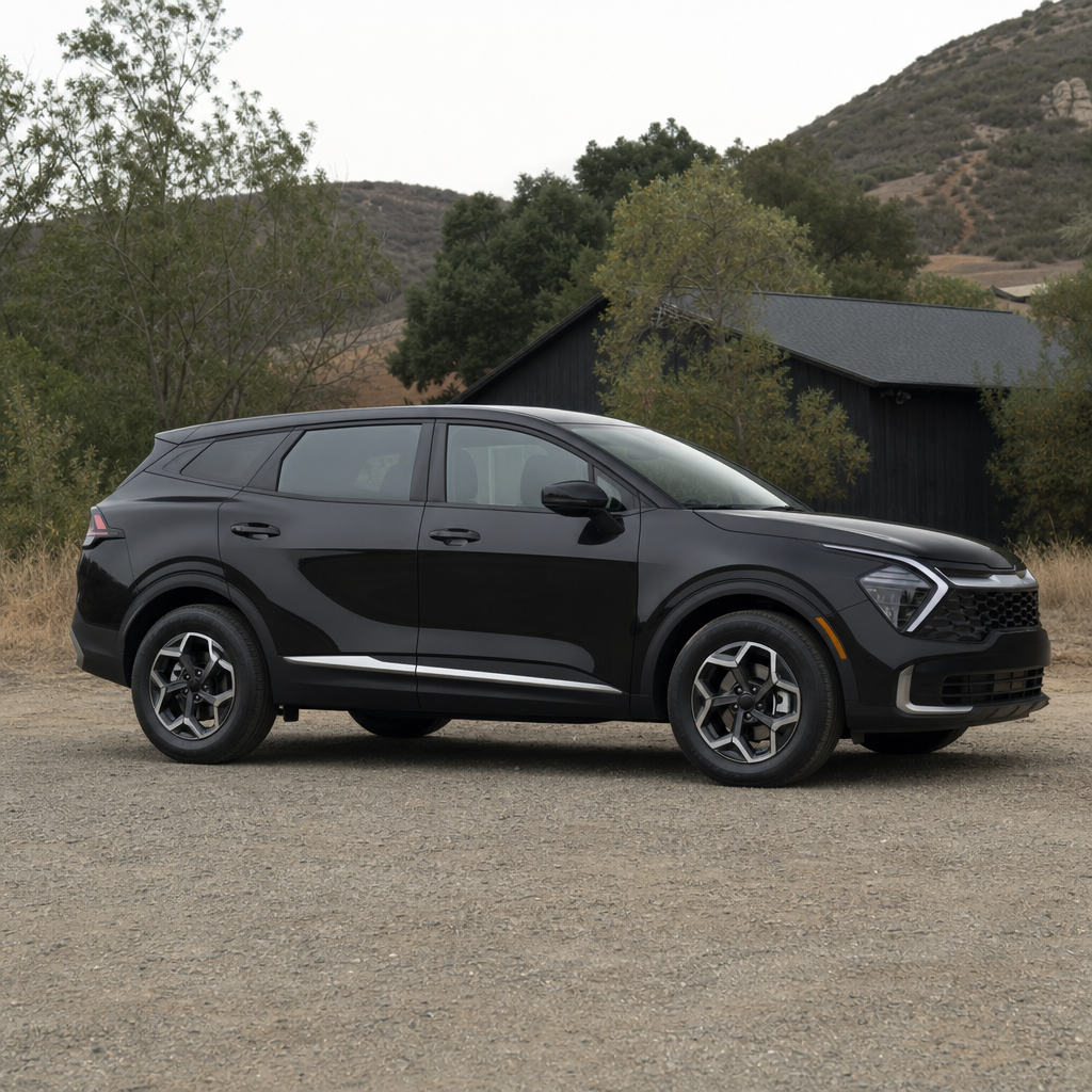 2026 Kia Sportage LX — Fusion Black
