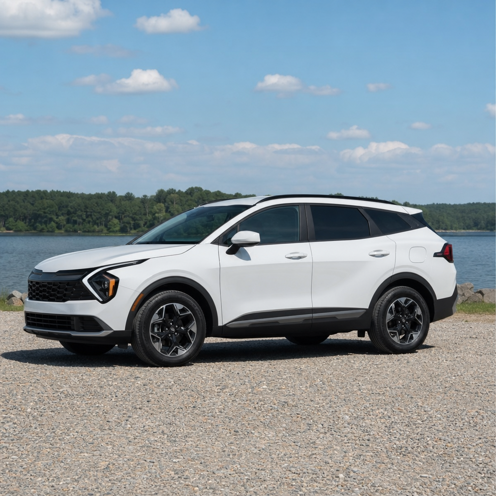 2026 Kia Sportage LX — Glacial White Build Out: 01/31/2026