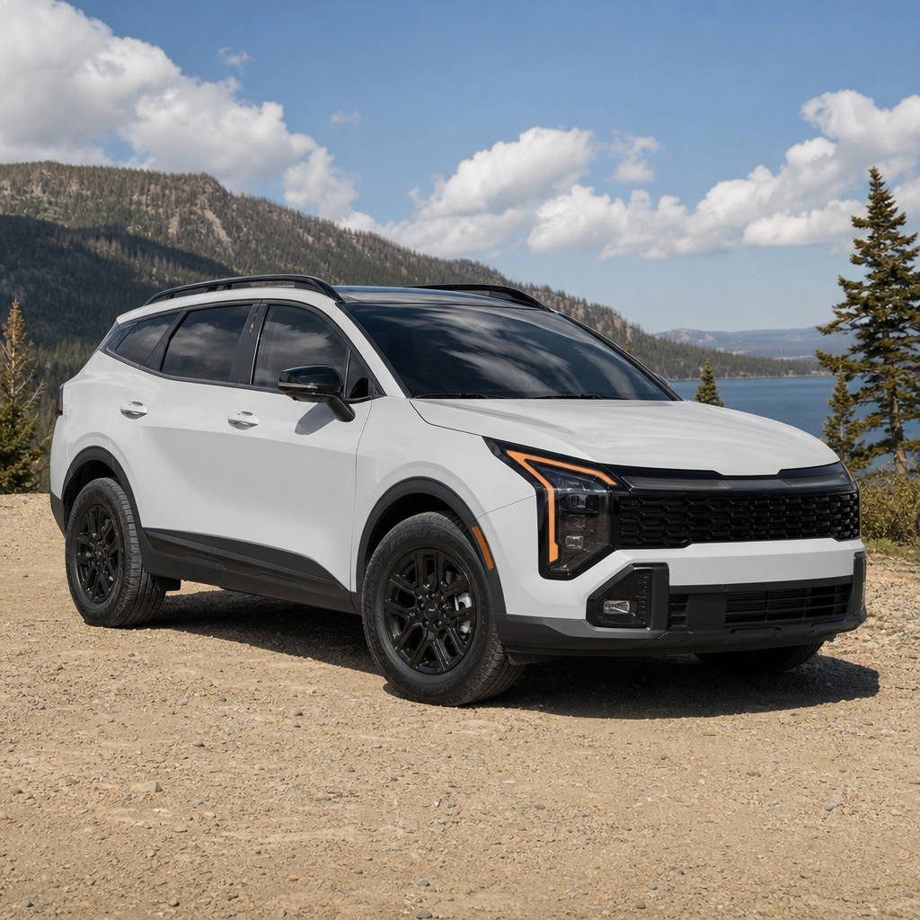 2026 Kia Sportage X-Line — Snow White Pearl