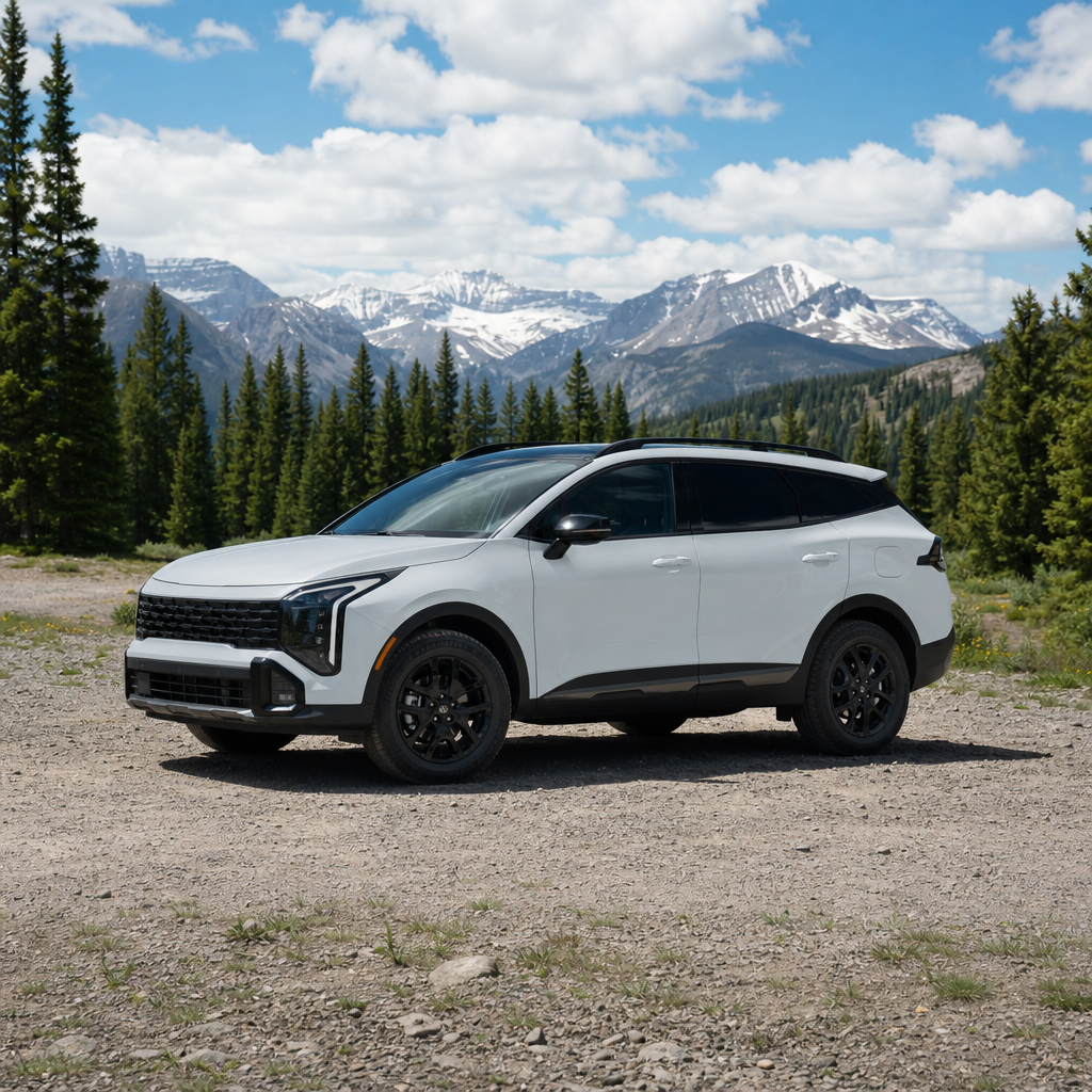 2026 Kia Sportage X-Line — Snow White Pearl