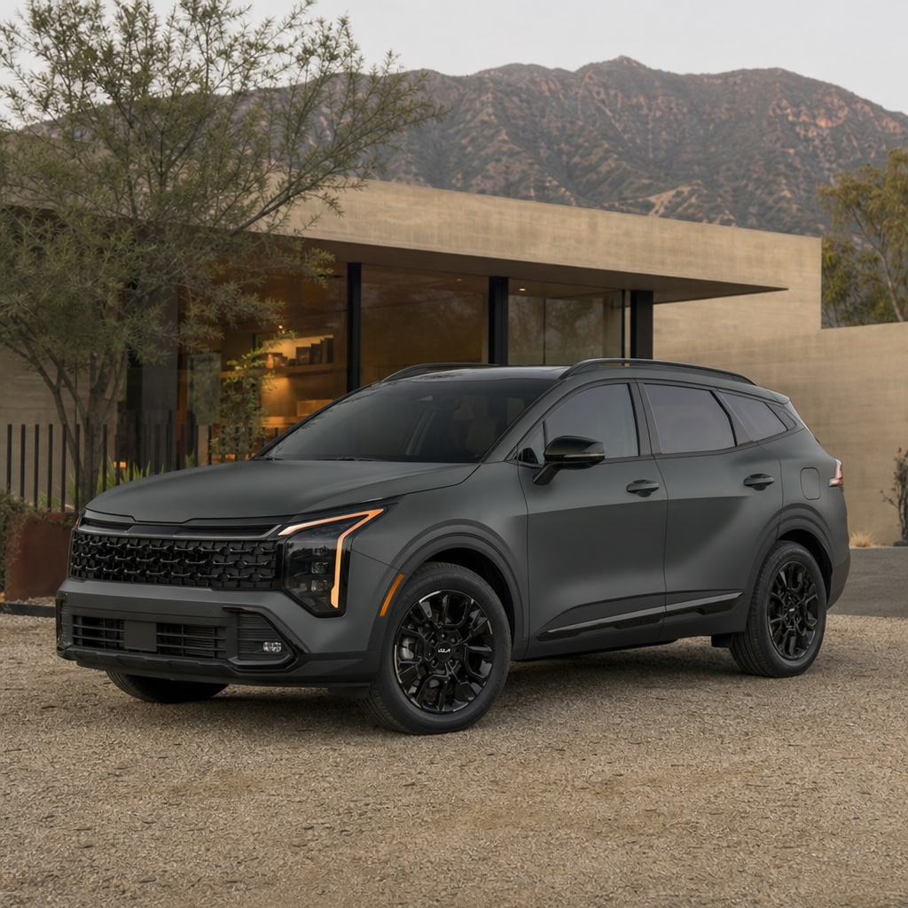 2026 Kia Sportage SX-Prestige — Shadow Matte Gray