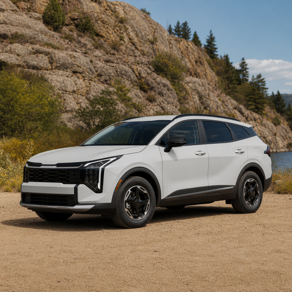 2026 Kia Sportage LX — Glacial White