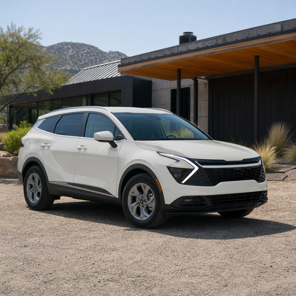 2026 Kia Sportage LX — Glacial White