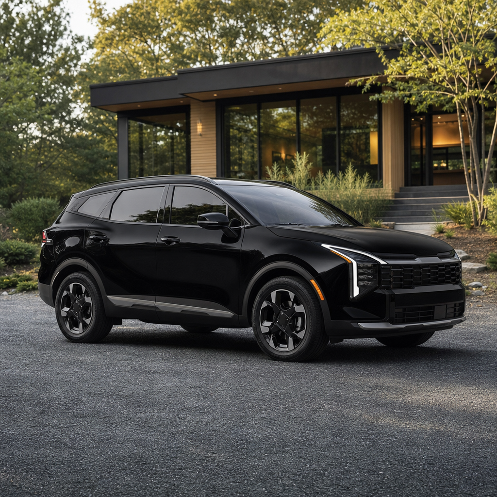 2026 Kia Sportage SX-Prestige — Ebony Black