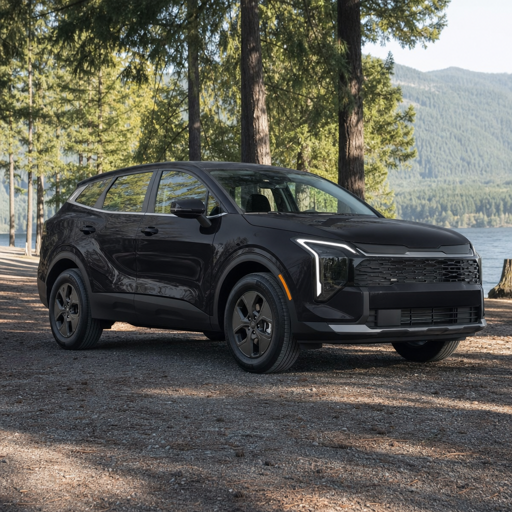 2026 Kia Sportage LX — Fusion Black